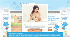 Desktop Screenshot of nestlebaby.ro